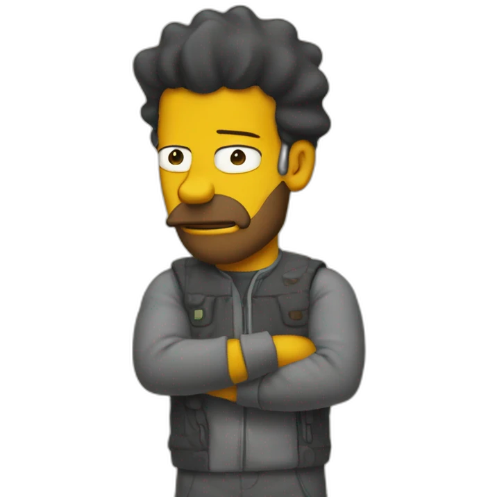 Omer simpson emoji