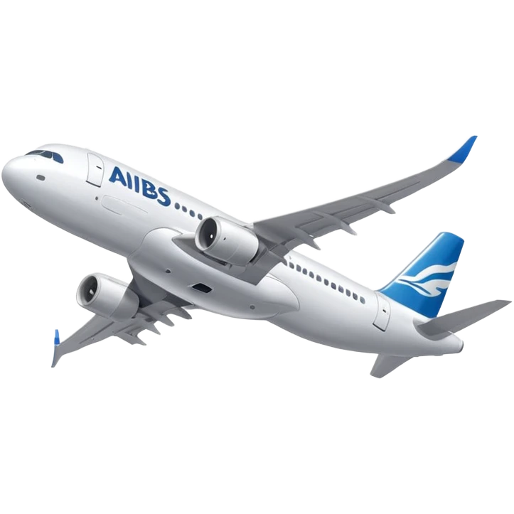 and now i want a Airbus A318 with no livery but just a plane emoji