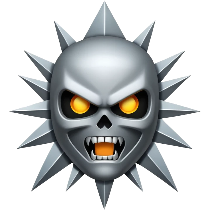 Thrash Metal logo emoji
