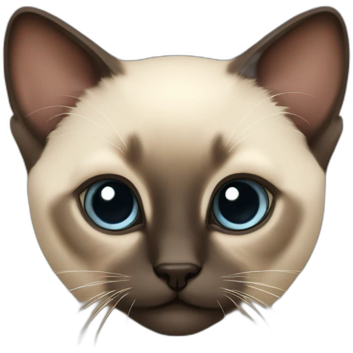 Siamese kitten emoji