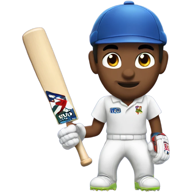 Cricketer mario emoji