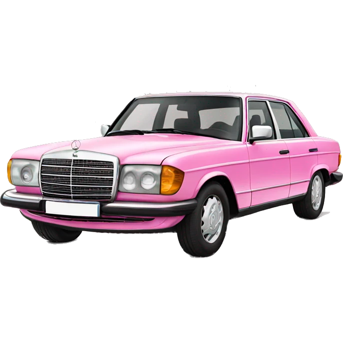 pink mercedes  emoji