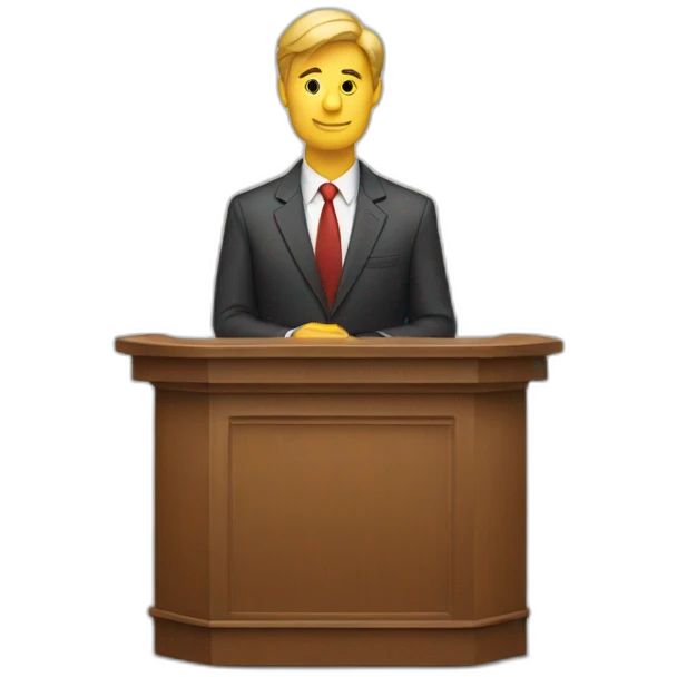Leadership podium emoji