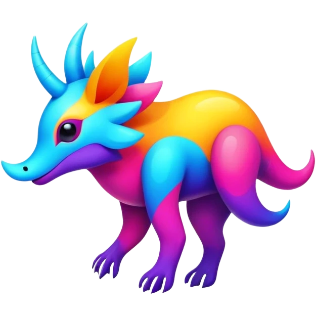 Abstractionism creature emoji