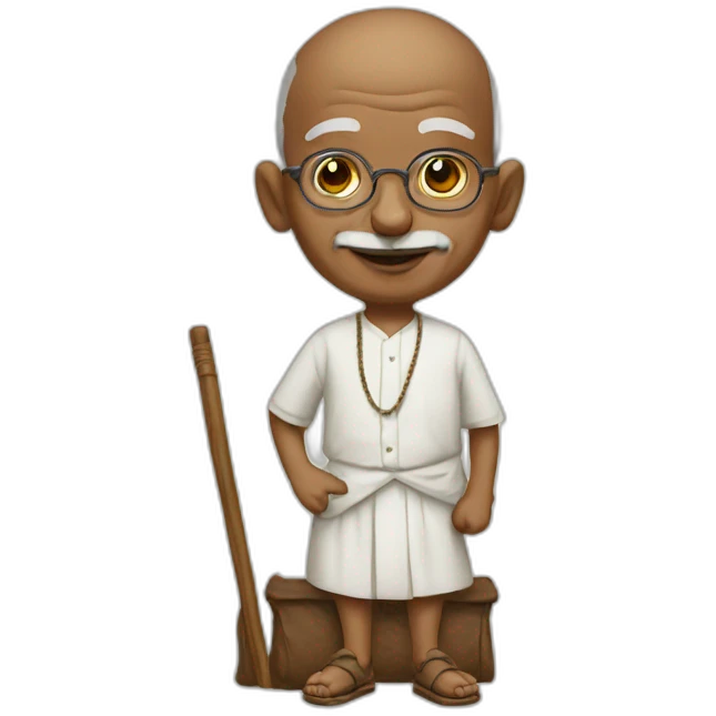 Ghandi emoji
