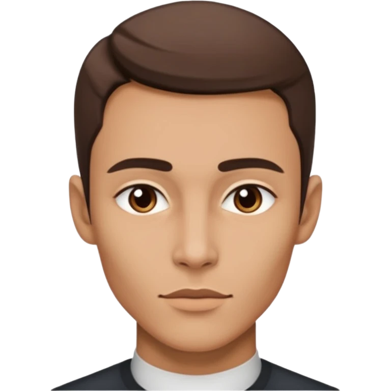 A person who has the sharpest jawline emoji