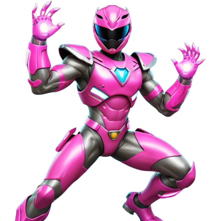 cyberpunk power ranger emoji