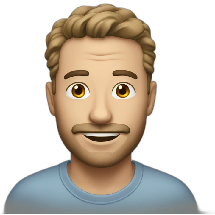 man with cigrete emoji