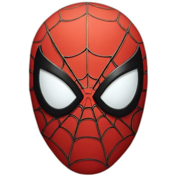 Spider-Man face emoji
