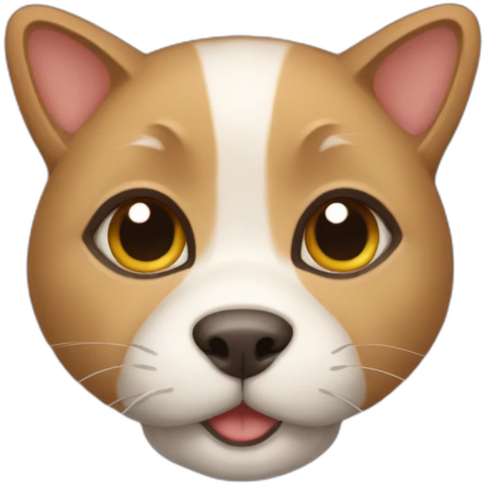 Perro gato emoji
