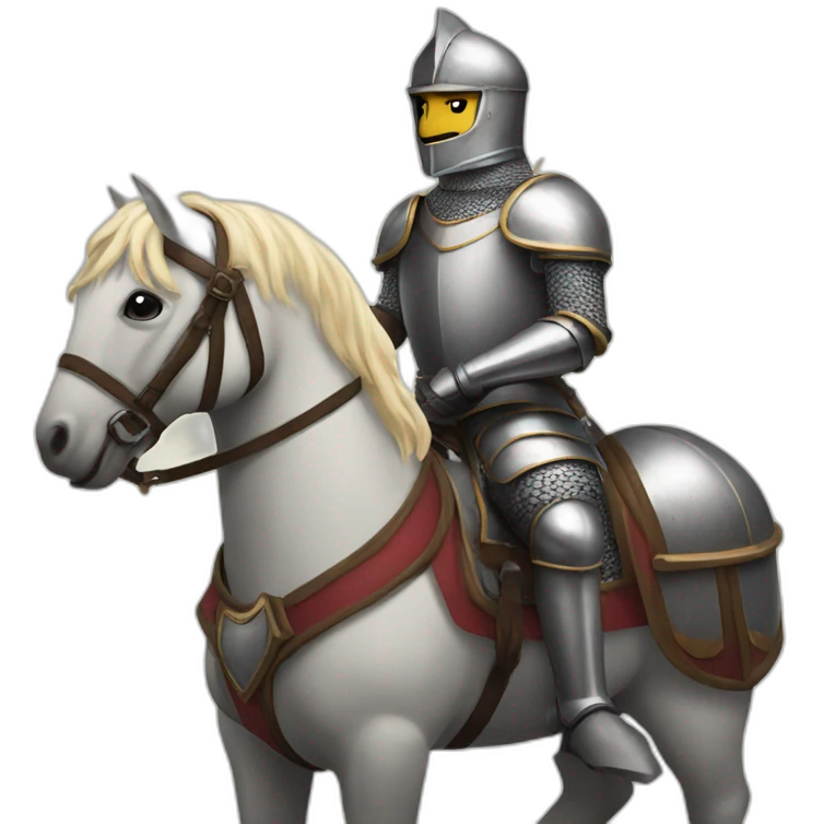 knight on horse emoji
