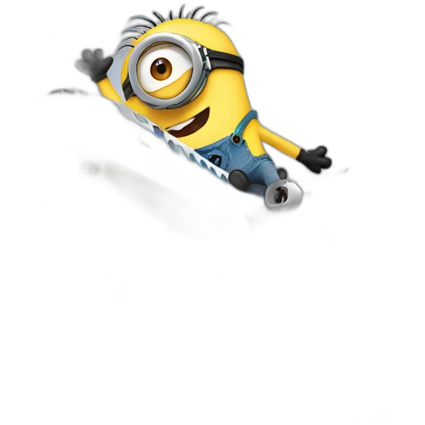 minion on a plane emoji