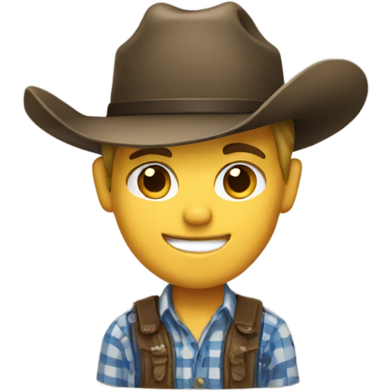 Country boy  emoji
