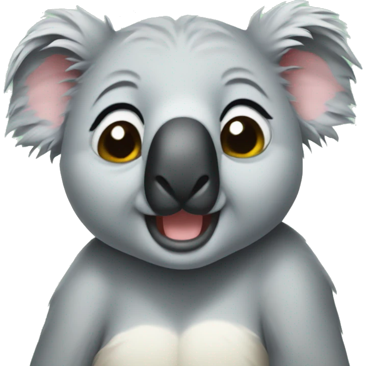 koala wink emoji