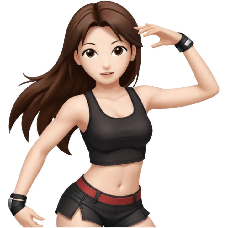 Final fantasy 7 Tifa dance  emoji