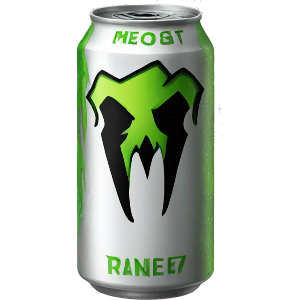 Monster energy drink emoji