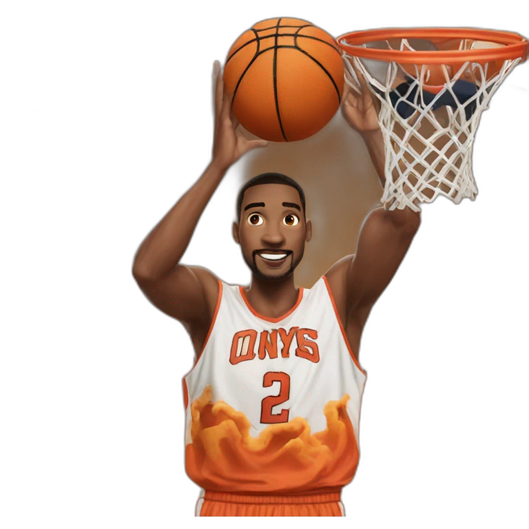 Slam dunk emoji