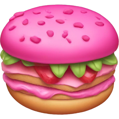 Pink food emoji