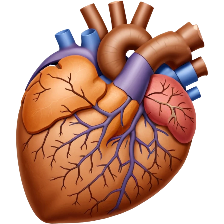 Human Liver medical image in professional look emoji