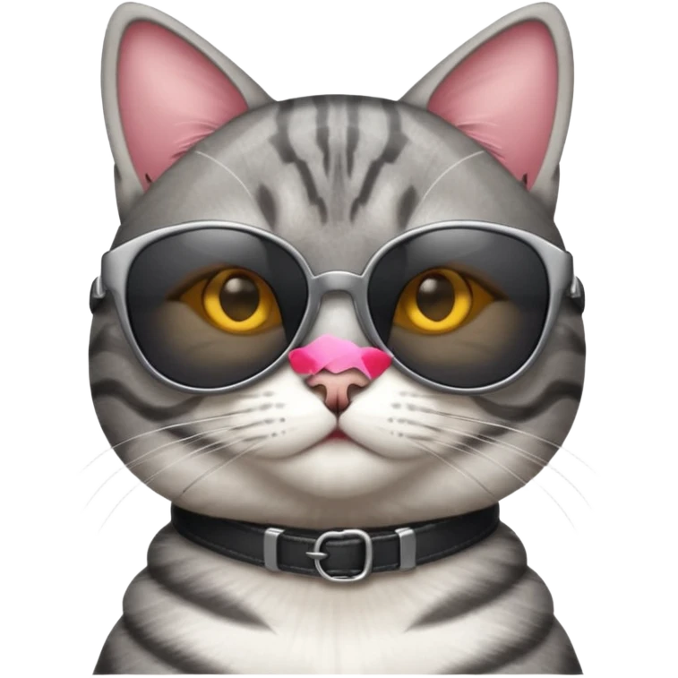 Cat wearing sunglasses emoji