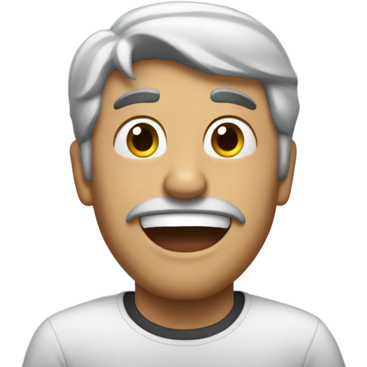 Man mewing looksmaxxing  emoji