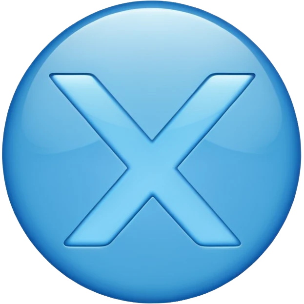 Ünlü mavi tik emoji