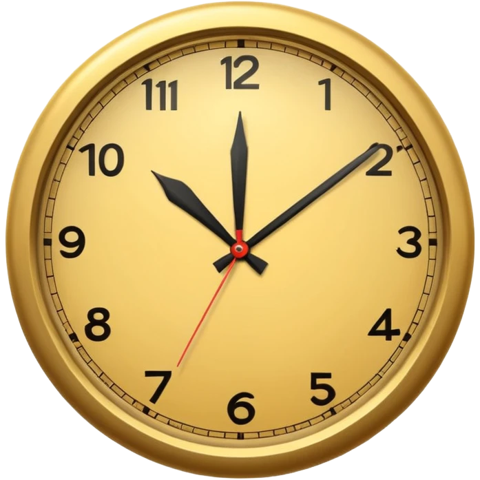 Clock it emoji