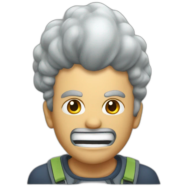 Explosión de cabeza emoji