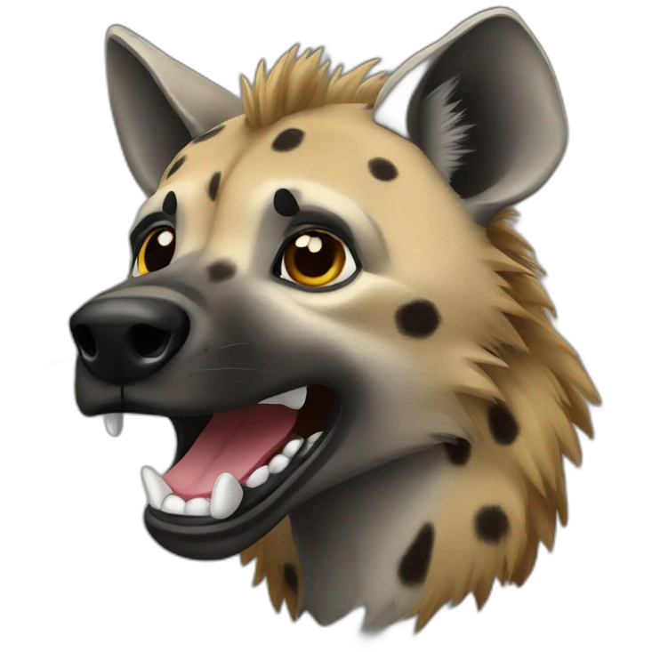 Hyena emoji
