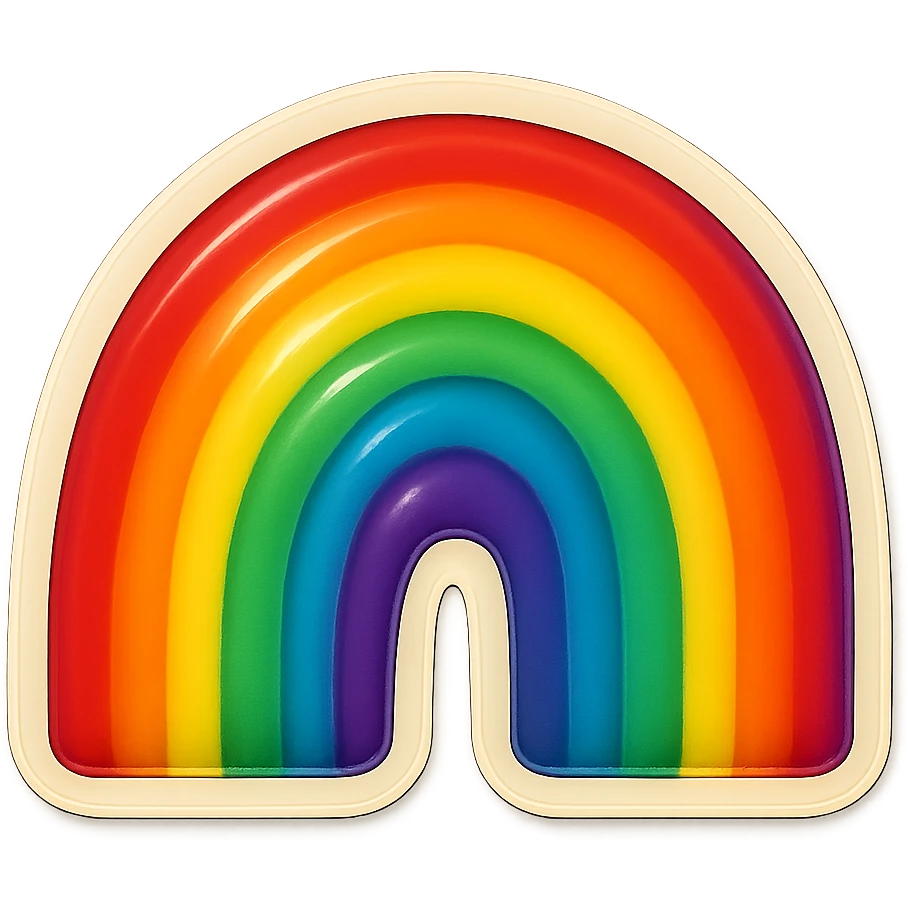 rainbow emoji