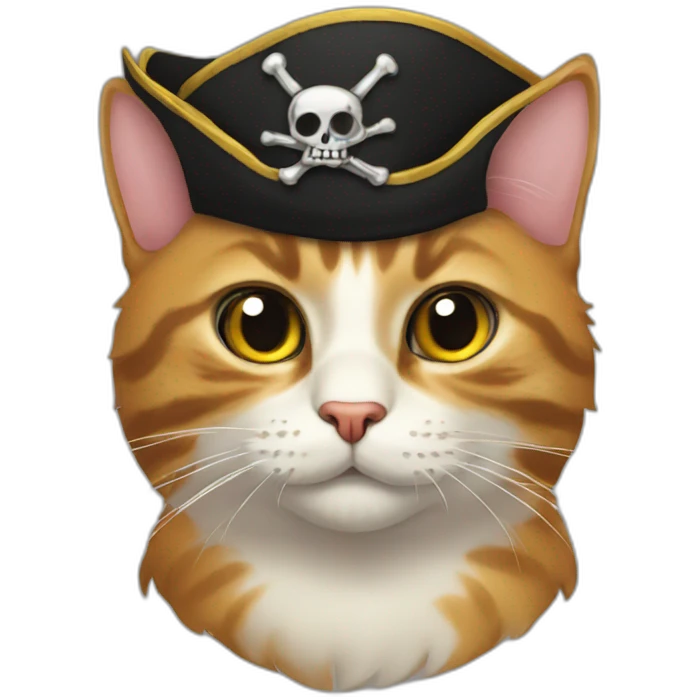 cat pirat emoji