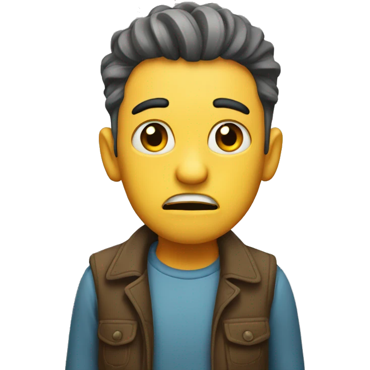 nervous emoji