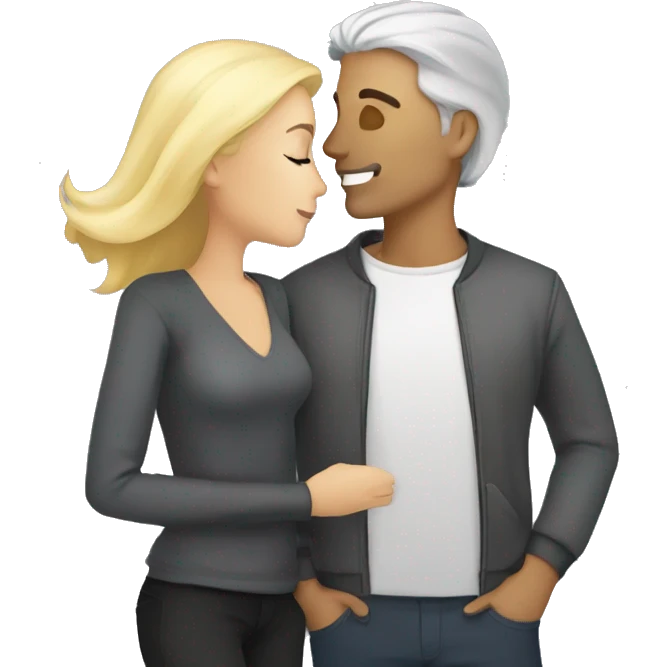 blond-hair-woman-and-dark grey-hair-man-kisses emoji