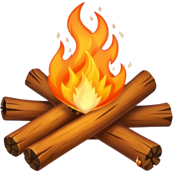 Campfire emoji