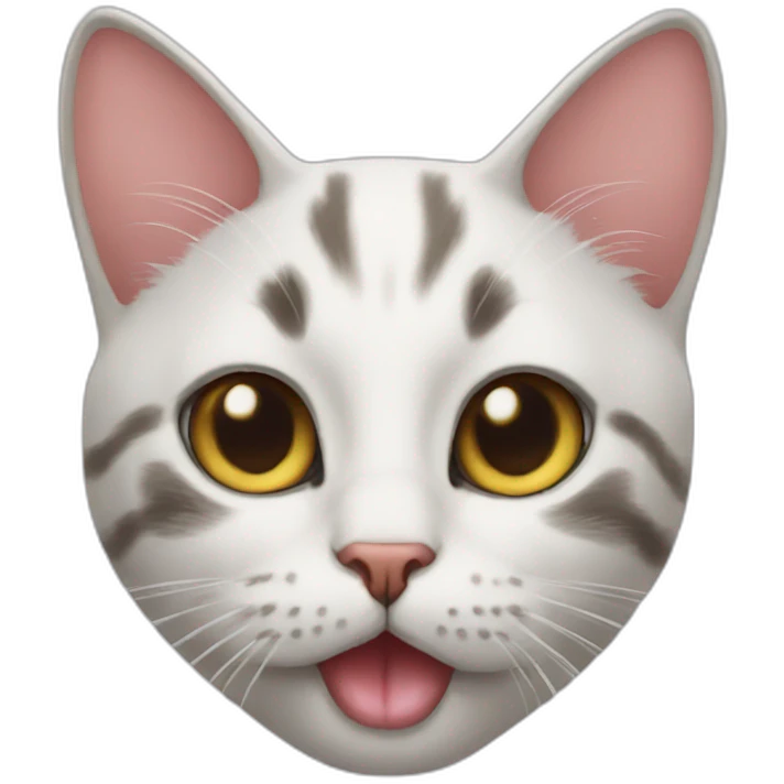 Cat lips emoji