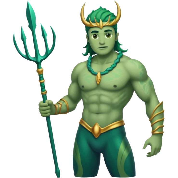 atlantis man OF THE SEA emoji