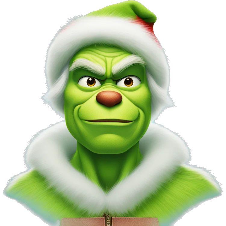 henry cavill as grinch emoji