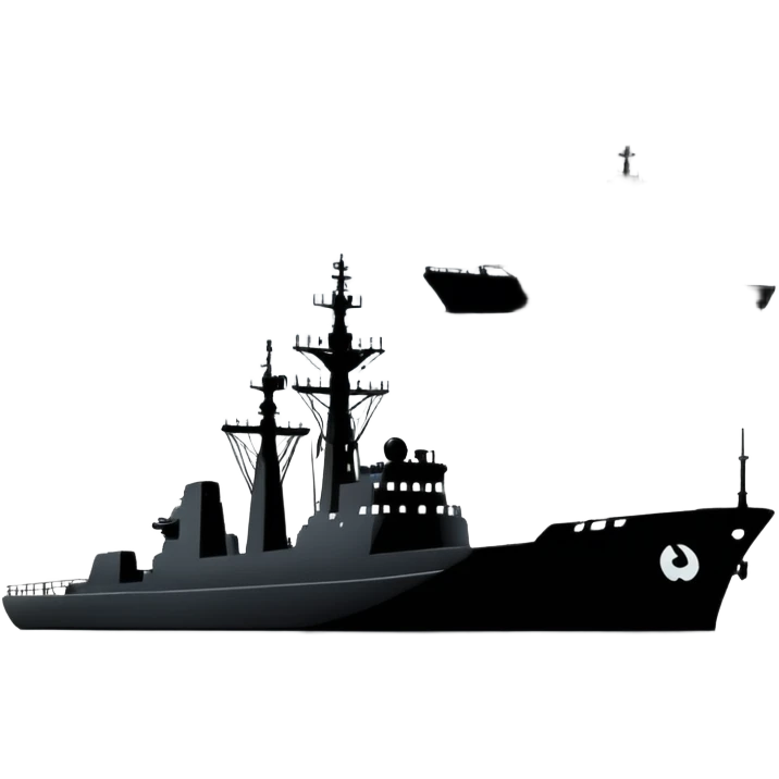 generate an ultra realistic shadow Russian fleet emoji