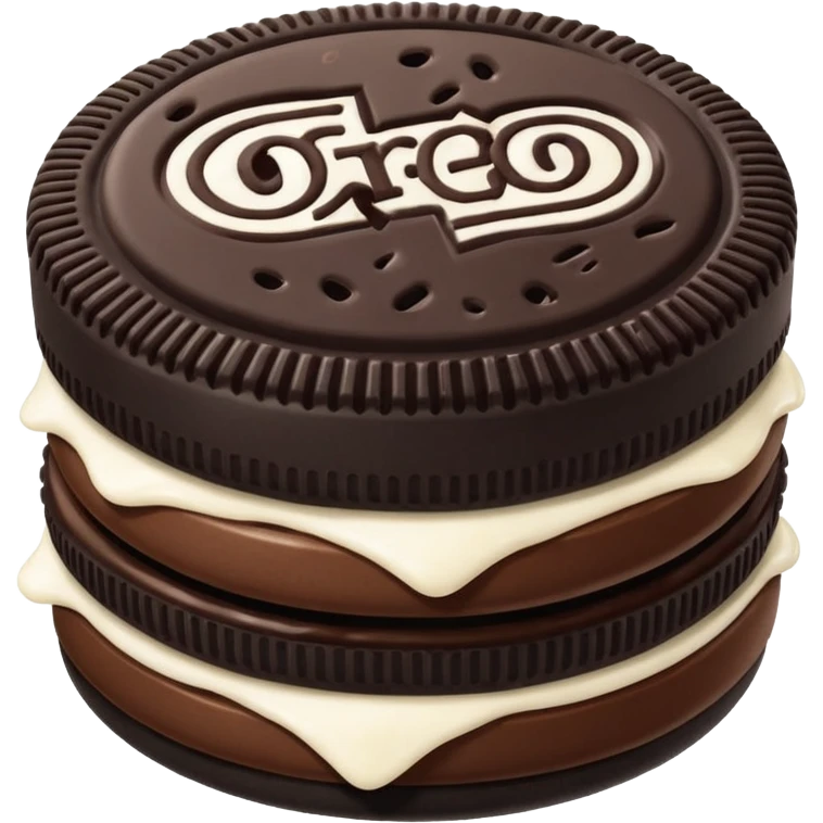 Oreo yum emoji