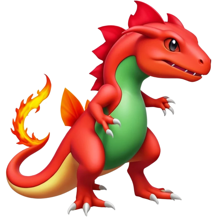 Grovyle-Charmeleon-Pokémon-Fakémon-creature emoji
