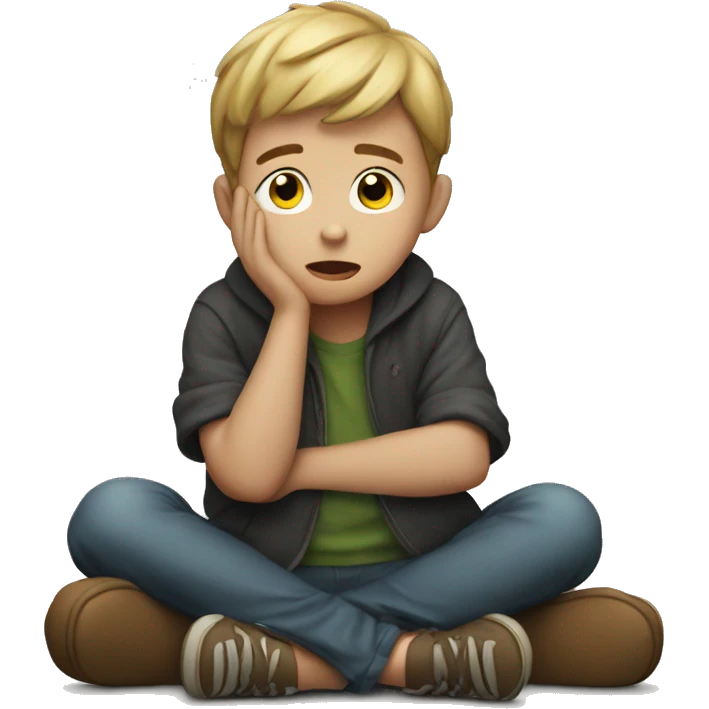 BOY BEGGING emoji