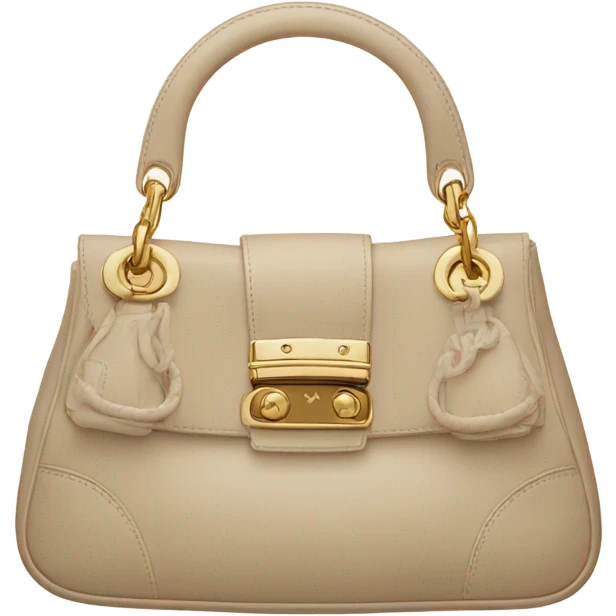 dior bag bejge emoji