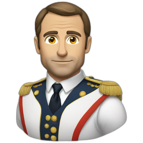Macron musclé emoji