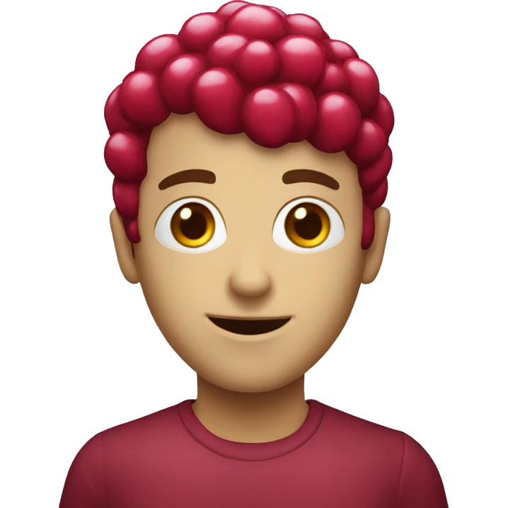 Framboise rouge emoji