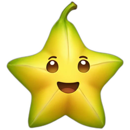 Starfruit emoji