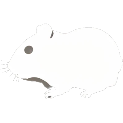 hamster silhouette emoji