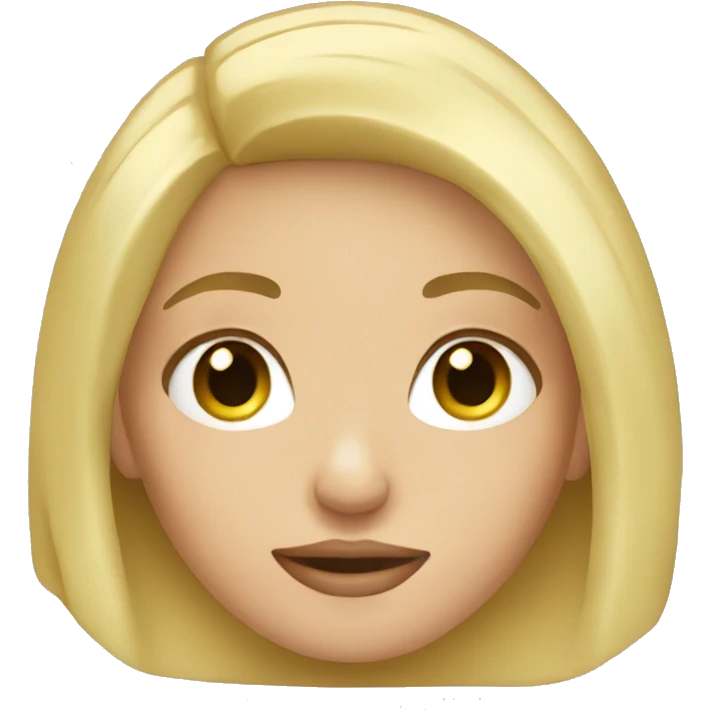 Blonde girl mag  emoji