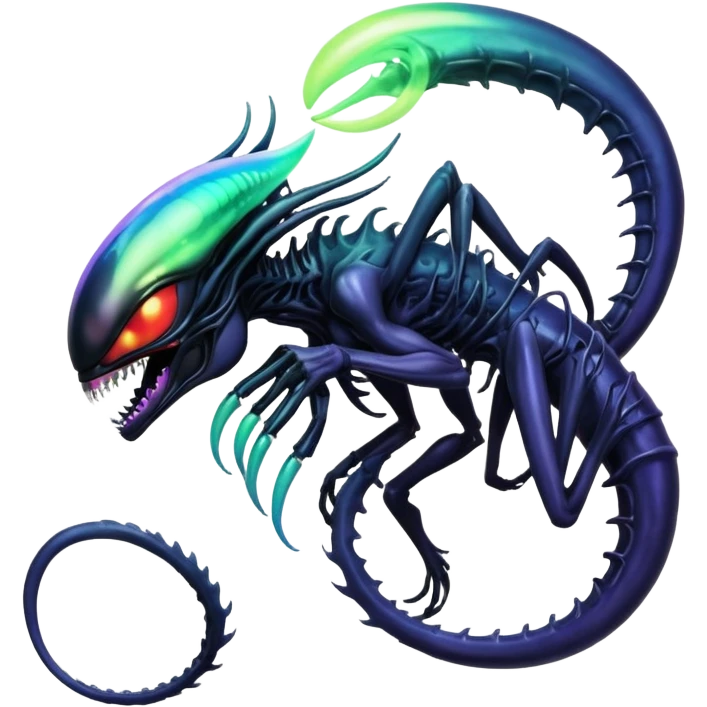 Abstract Venom-Xenomorph-Lunala-ET-hybrid-fantasy-creature emoji