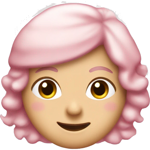 Light pink merry Christmas card  emoji