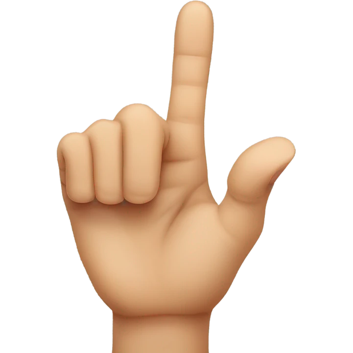 pointing to ring finger emoji